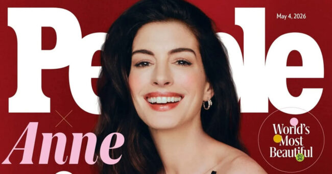 Anne Hataway People Magazine World's Most Beautiful