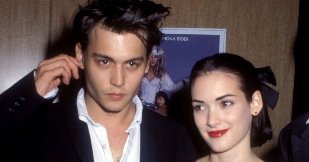 Johnny Depp and Winona Ryder