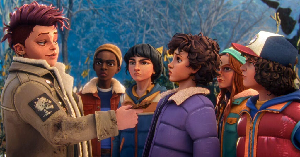 Stranger Things Tales From 85 - Scene