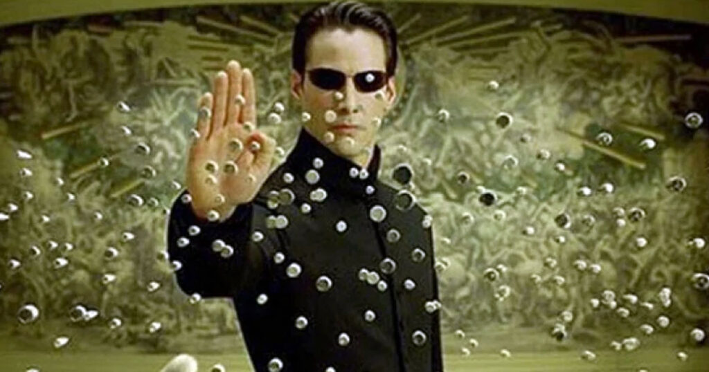 The Matrix - Neo Stop Bullets