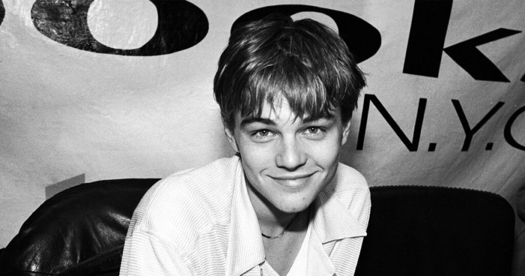 Young Leonardo Dicaprio