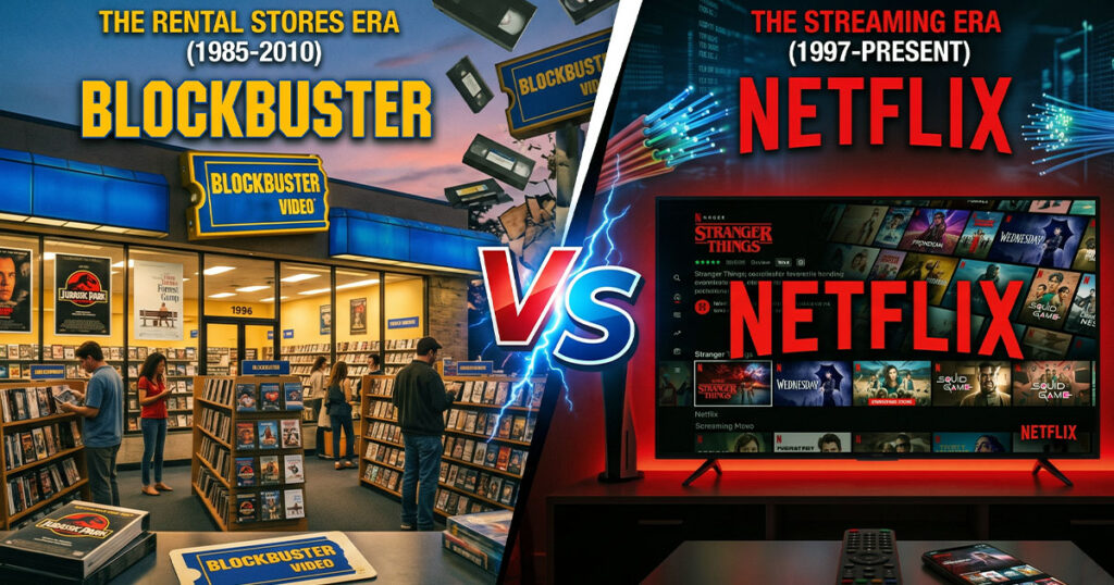 Netflix VS Blockbuster