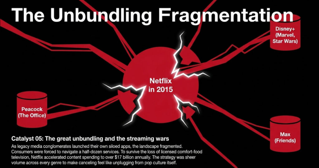 The Streaming Wars - History of Netflix