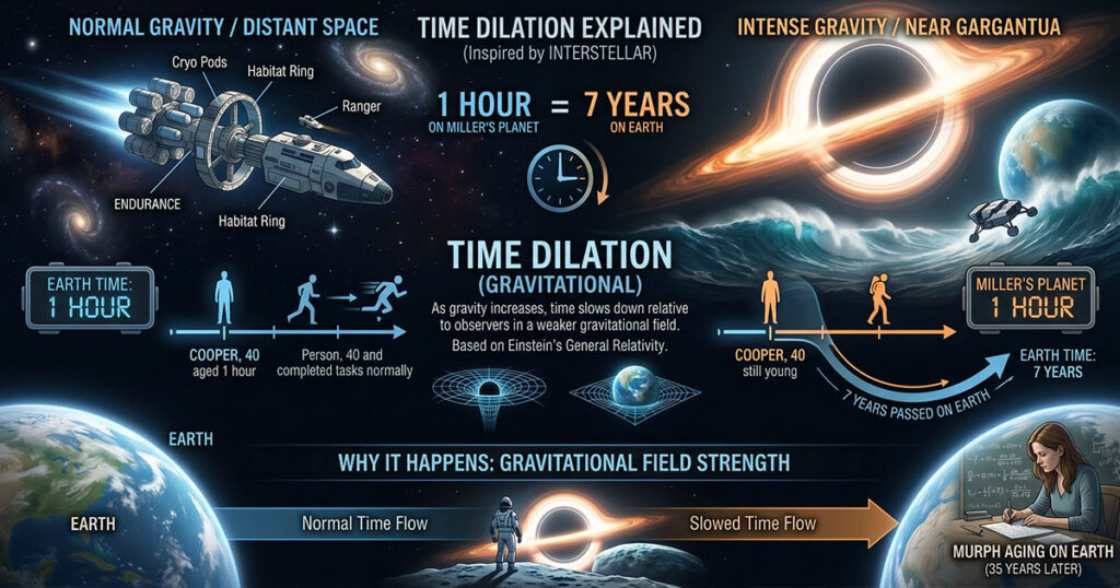 Interstellar - Time Dilation Explained