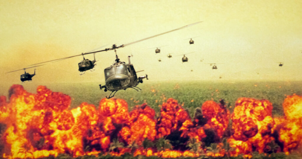 Apocalypse Now Naplam Explosion Scene