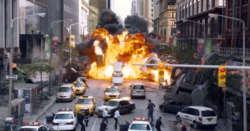 Armageddon Explosion Scene