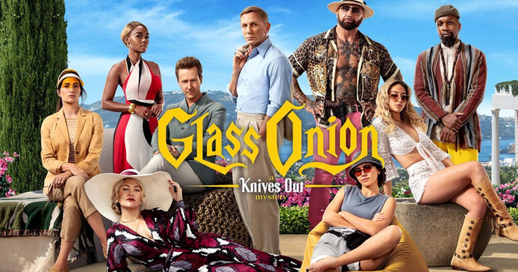 10 best mystery movies on Netflix - Glass Onion A Knives Out Mystery